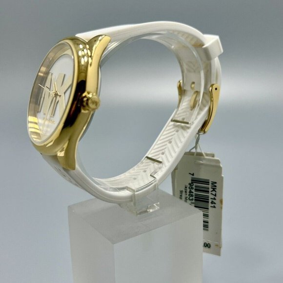 MICHAEL KORS. Janelle Quartz White Dial Ladies Watch - Picture 3 of 6